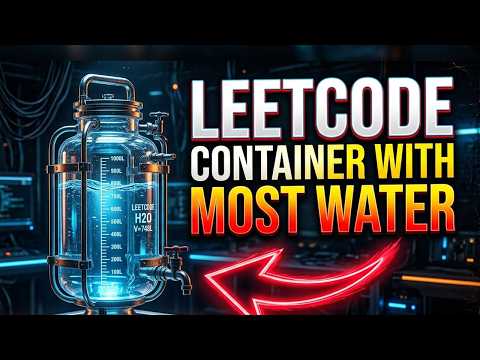 Container With Most Water VISUALLY EXPLAINED (leetcode)