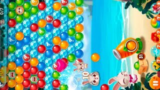 Bunny Pop Bubble Shooter Game Play On Android phone screenshot 4