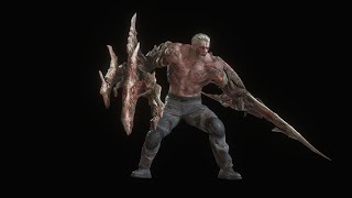 Resident Evil 4 Remake Krauser Boss Fight hardcore Pc 4k 60fps