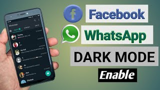 Dark Mode | How to enable dark mode in Facebook messenger & WhatsApp Messenger 2020 | Perfect Mind screenshot 5