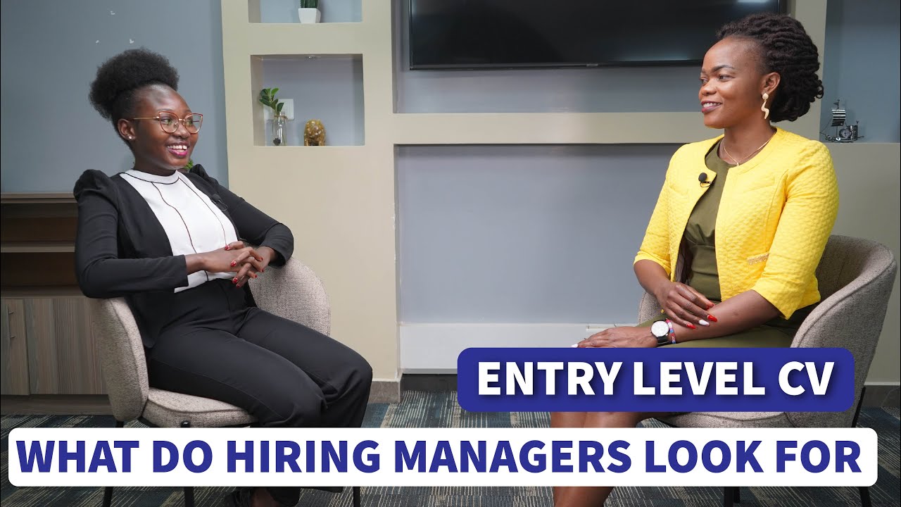 Entry Level CV ||  What Do Hiring Managers Look For