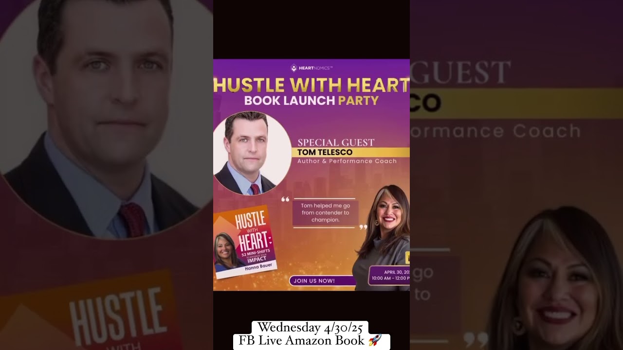 Join the FB LIVE Book Launch Watch party