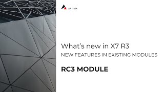 What's new in AXISVM X7 R3 - New features in RC3 module