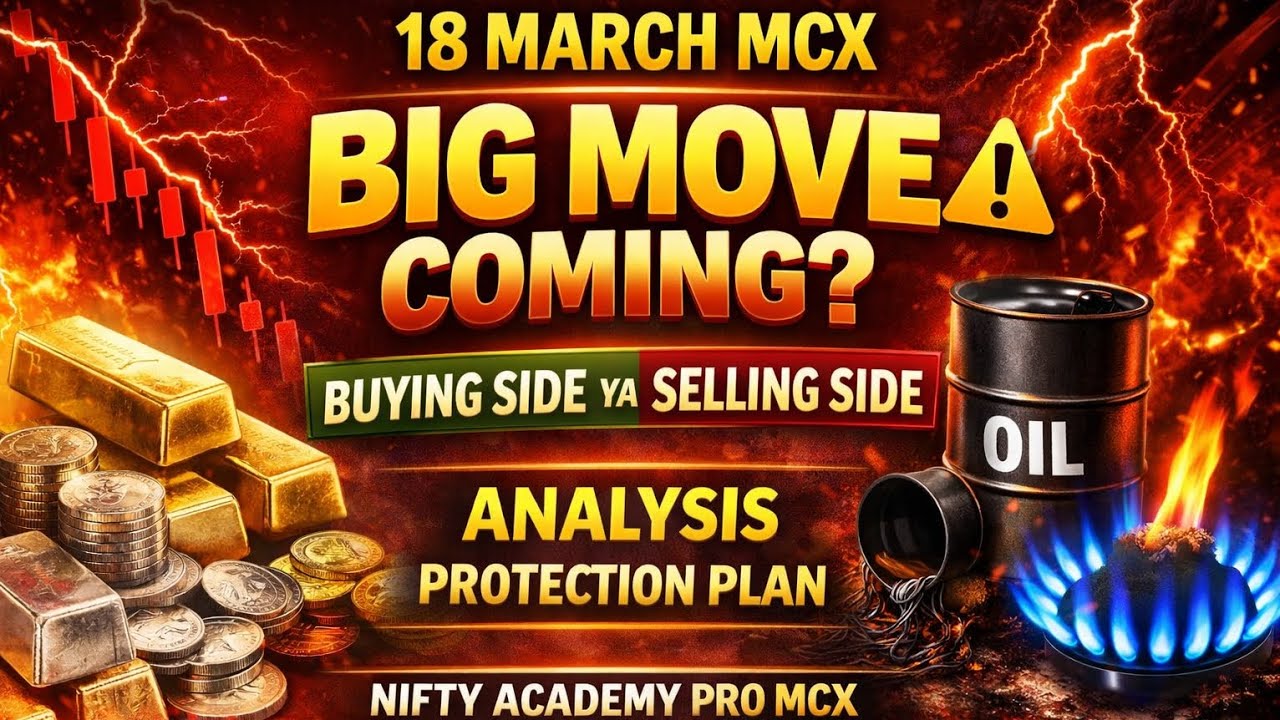 18 March MCX Big Move? ⚠️ Gold Silver Crude Oil Natural Gas | Important ...