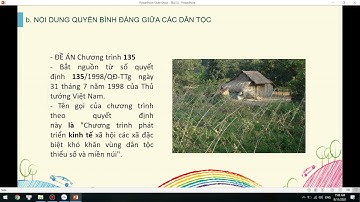 K12 - GDCD - Bài 5: Quyền bình đẳng giữa các dân tộc, tôn giáo (tiết 1,2)