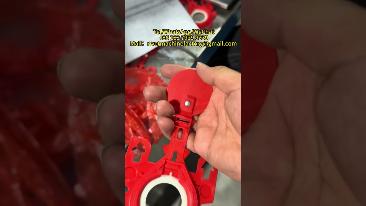 Automatic Electrical Contact Assembly Machine  Industrial Riveting in Brazil