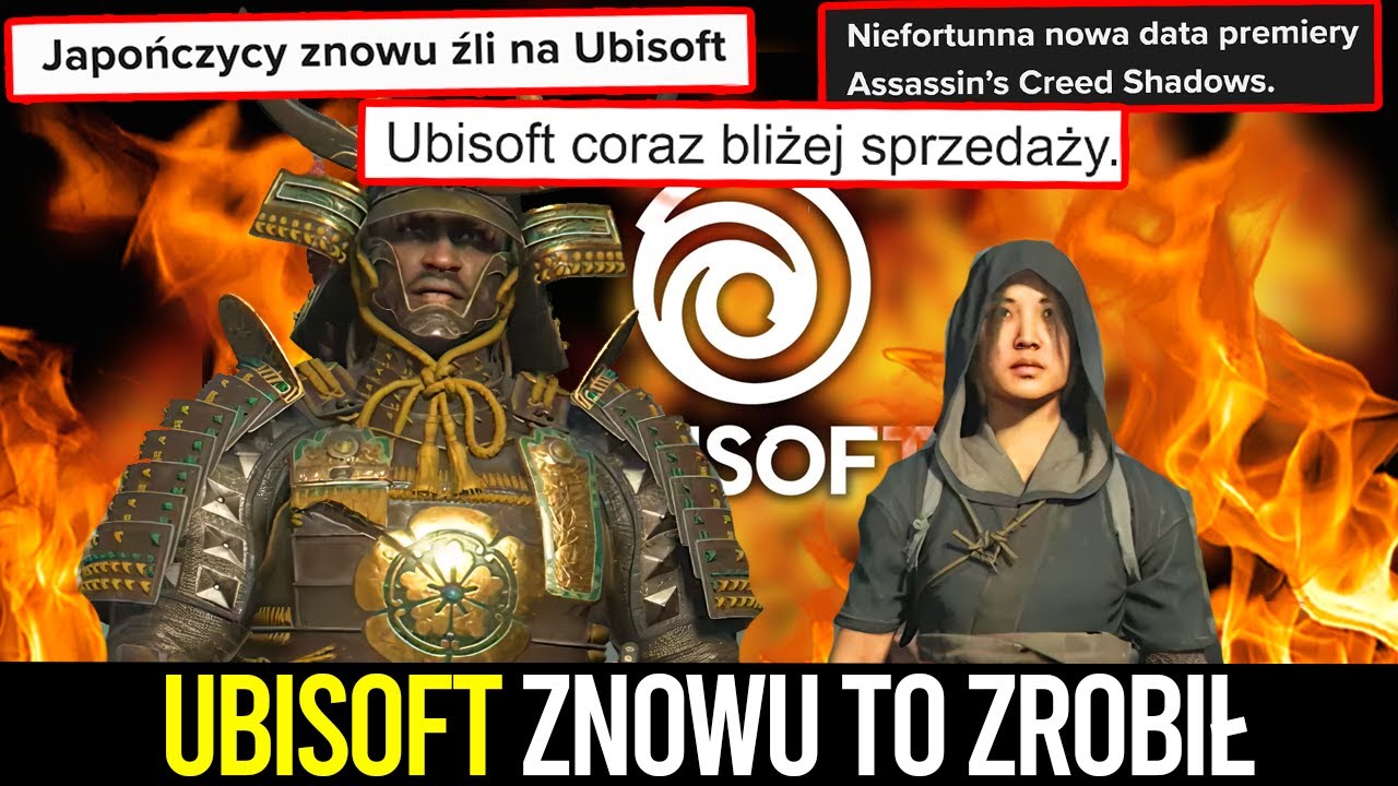 UBISOFT KOŃCZ, WSTYDU SOBIE OSZCZĘDŹ 🤦 Assassin's Creed Shadows będzie gwoździem do trumny firmy?