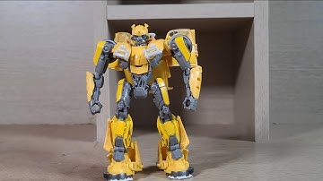 Studio series Bumblebee movie | BUMBLEBEE 2.0 stop motion transformation
