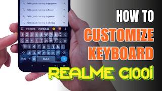 How to customize Keyboard on Realme C100i screenshot 3