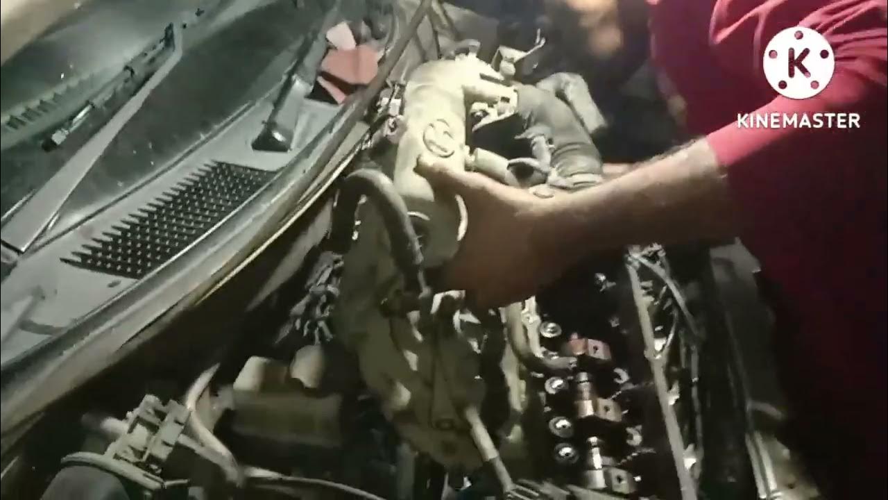 Santro car belt tootne se nuksaan hyundai santro xing fen belt change