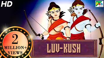 Luv - Kush (The Warrior Twins) Animated Movie With Subtitles | Animated Movies For Kids In Hindi