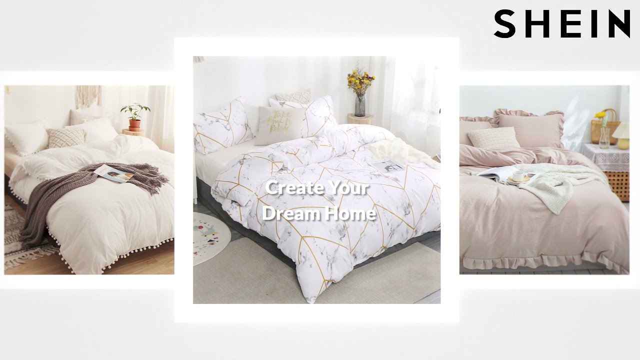SHEIN | Enjoy Better Sleep with Our Soft Bedsheets