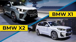BMW X2 vs BMW X1 comparison (iX2 vs iX1) Walkaround 4K