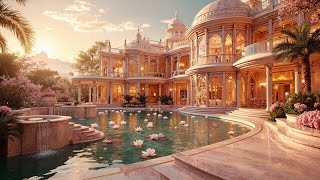 Step Inside the Royal Mansion: A Luxurious Rose Gold Paradise!