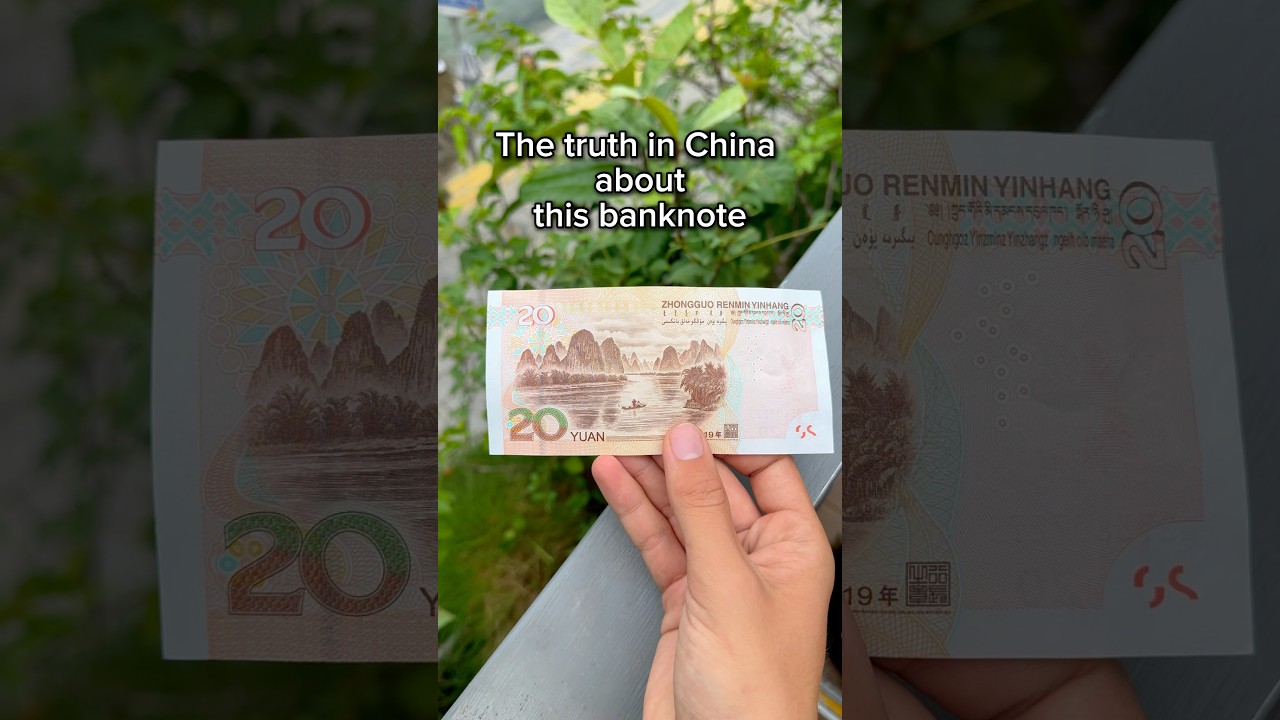 This banknote in China was made like that ⁉️