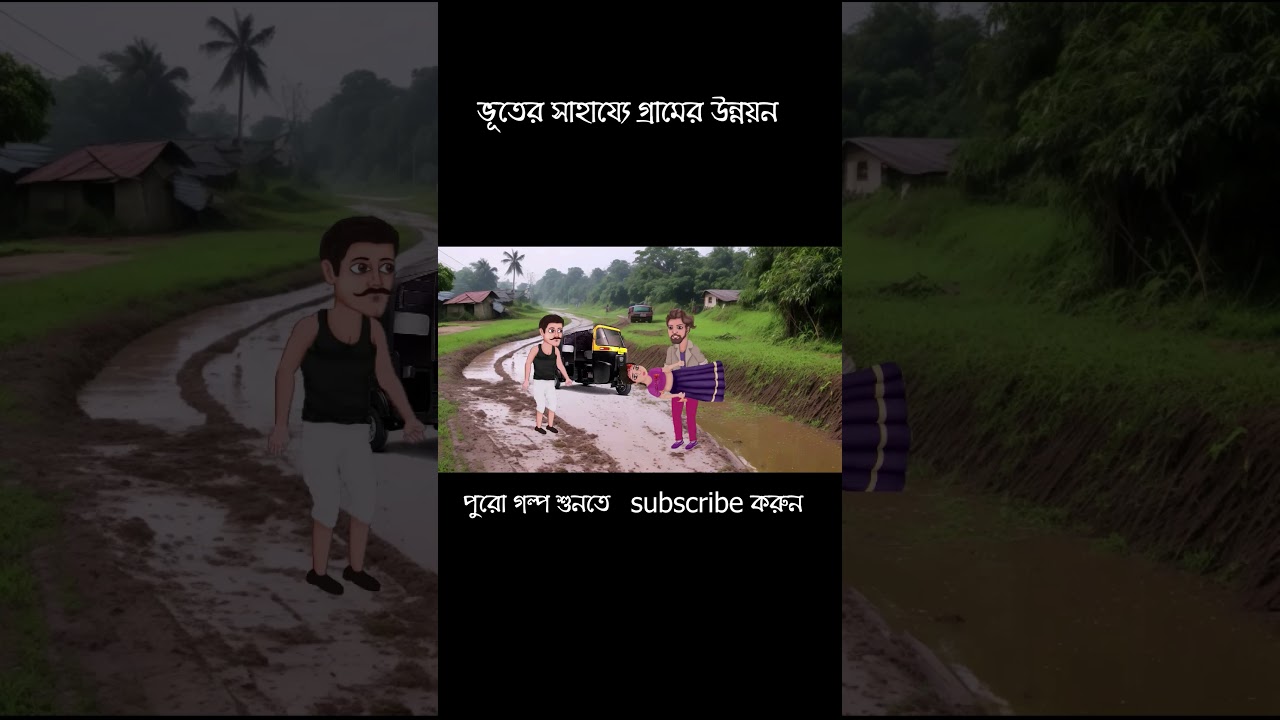 ভূতকে ব্যবহার করে গ্রামের উন্নয়ন || Development of villages using ghosts || 