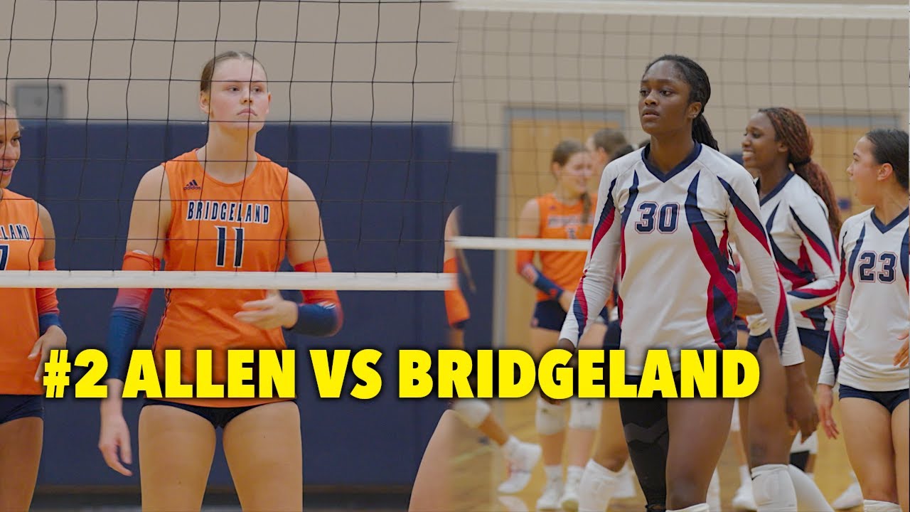 #1 RANKED PLAYER IN TEXAS!! MAYA OGBOGU!! #2 Allen vs Bridgeland 2025 Volleypalooza