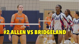 #1 RANKED PLAYER IN TEXAS!! MAYA OGBOGU!! #2 Allen vs Bridgeland 2025 Volleypalooza