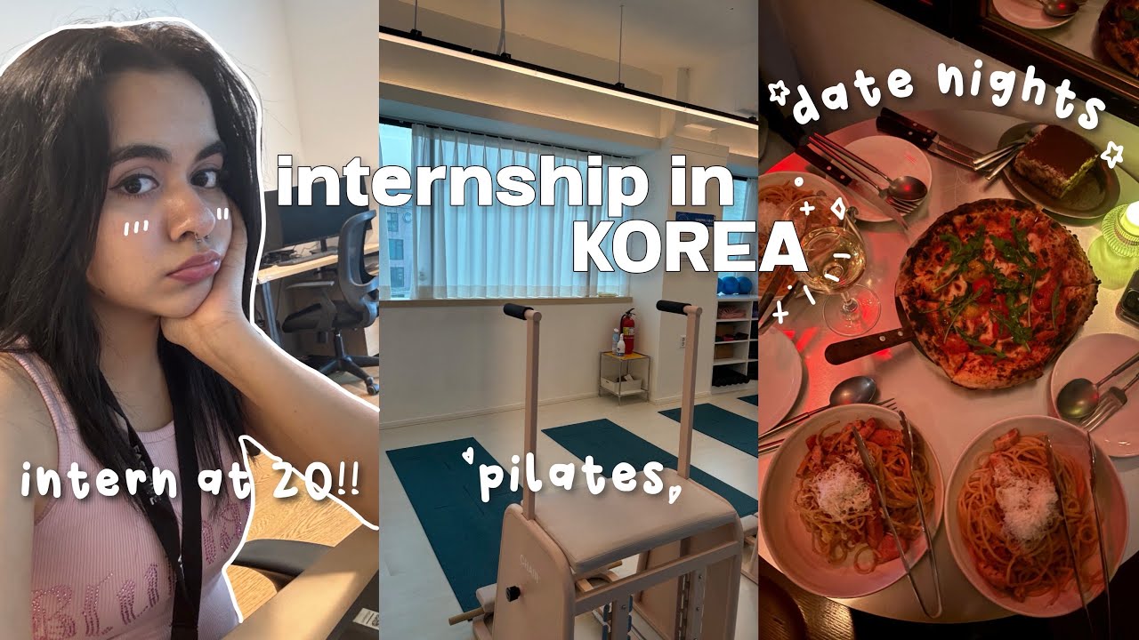 first internship in korea at 20 - interning for a fashion brand in seoul - korea 9-5 work life
