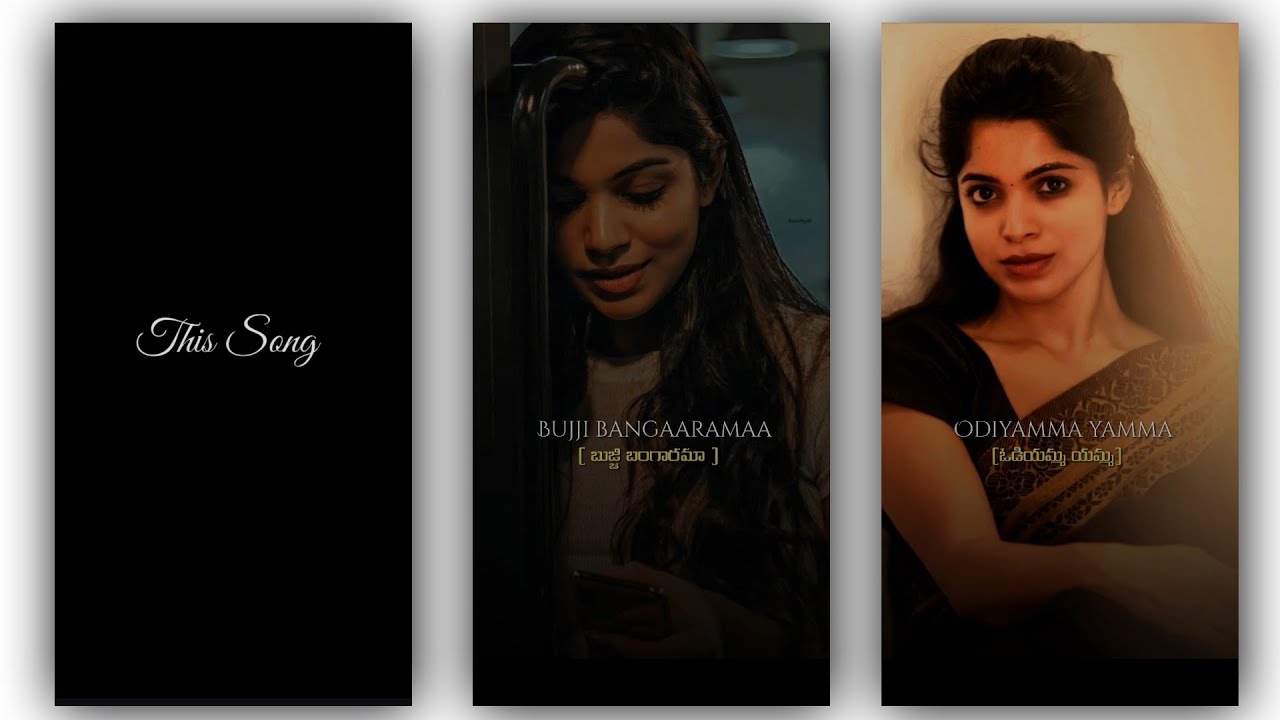 💗Odiyamma Song Video Editing In Alight Motion Instagram Trending Video Editing Tutorial