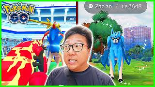 Crowned Zacian & Crowned Zamazenta Raid Hour in Pokemon GO