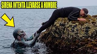 SIRENA REAL sale del MAR e intenta LLEVARME (CASO INEXPLICABLE) Laguna Negra