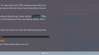 How to Count User Clicks with a Delay in JavaScript