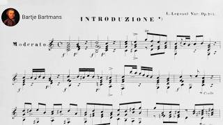 Luigi Legnani - Introduction and Theme with Variations, Op. 201 (c.1840)