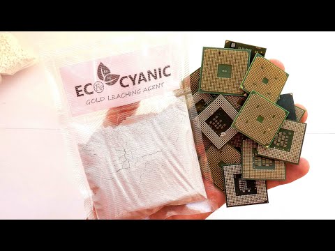 НОВЫЙ РЕАГЕНТ ДЛЯ ДОБЫЧИ ЗОЛОТА "ECO СYANIC"