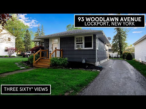 93 Woodlawn Ave, Lockport, NY home video tour