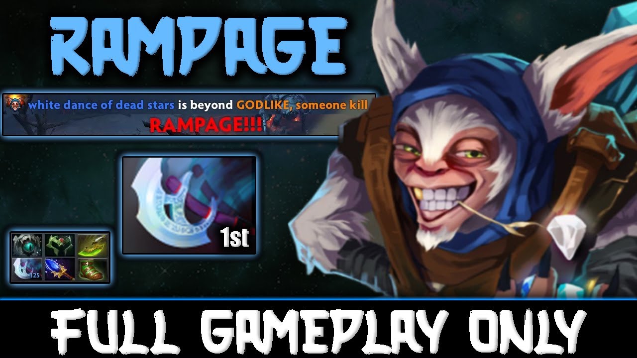 Meepo 1st item Manta Style RAMPAGE! - Meepo Gameplay