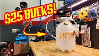 DIY Cheap Garden Sprayer Fluid Transfer Pump Speedy&#39;s Garage