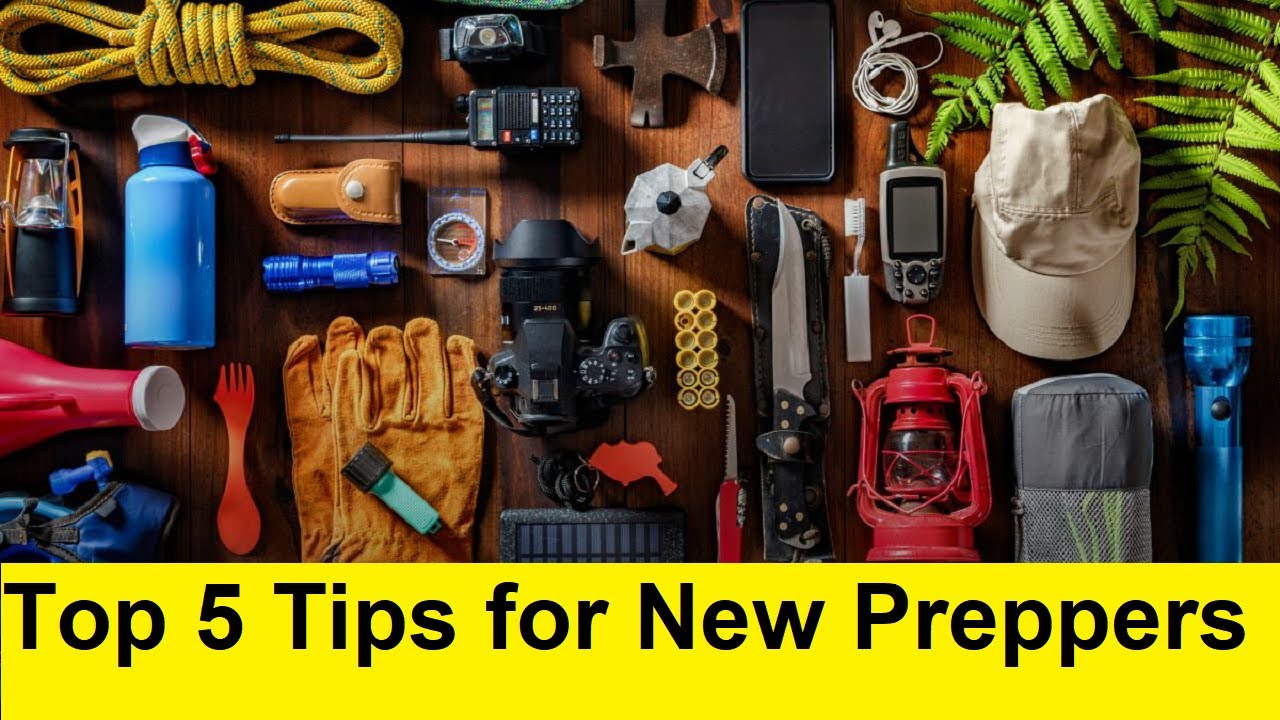 Top 5 tips for new Preppers 2023 YouTube