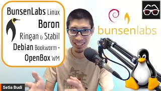 Live: BunsenLabs Linux Boron | Distro Linux Ringan & Stabil based on Debian 12 Bookworm