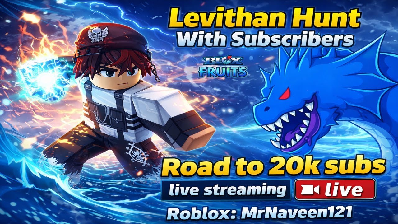 Live Leviathan Hunt With Subcriber With Draco V4 Trial // Live Dragon Fruit Giveaway 
