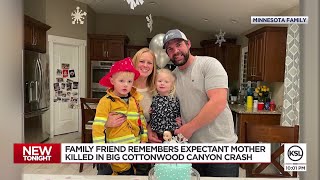 Family friend remembers expectant West Jordan mother killed in crash