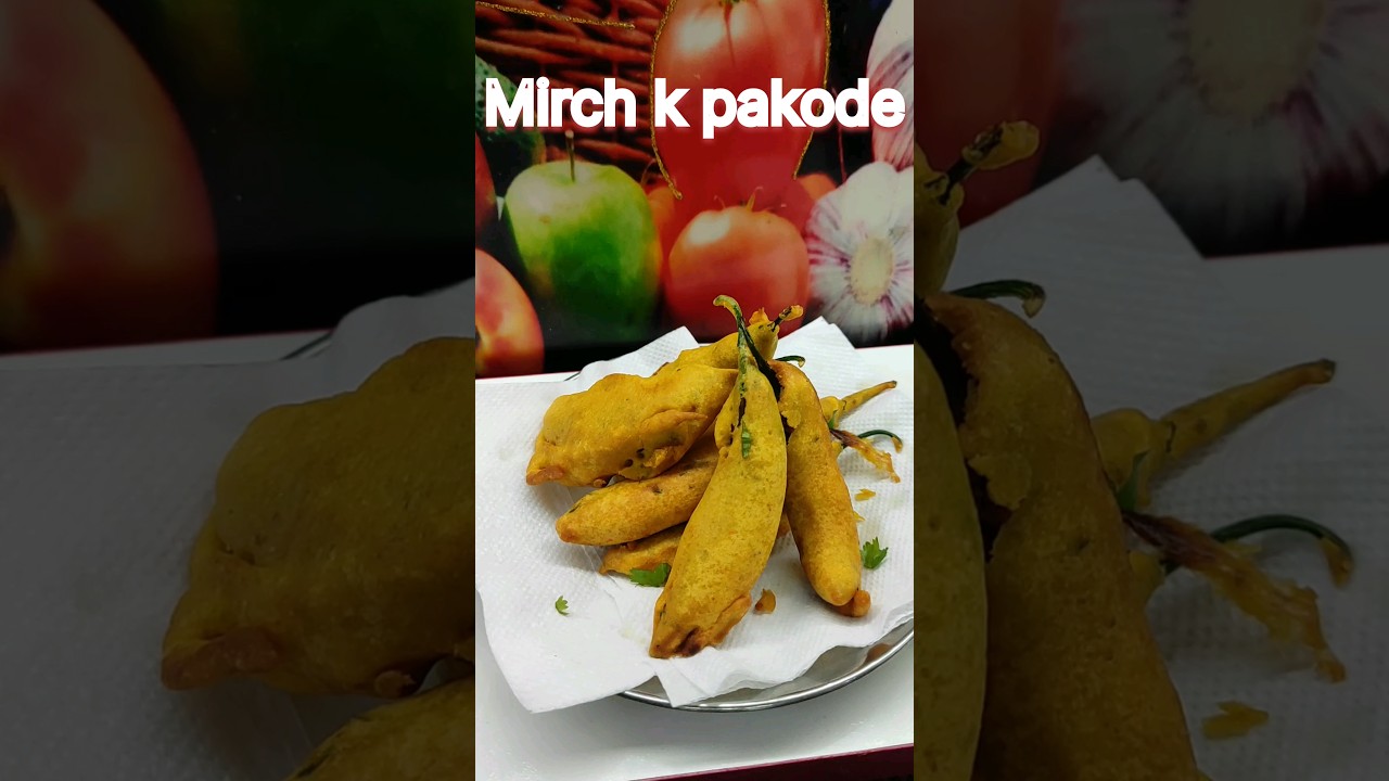 Mirch ke pakode 