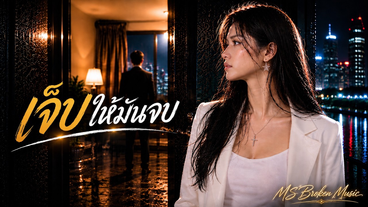 🎧 เจ็บให้มันจบ 🖤 | MS BROKEN MUSIC | เพลงเศร้า Slow Rock เมื่อยื้อไว้ก็มีแต่เจ็บ