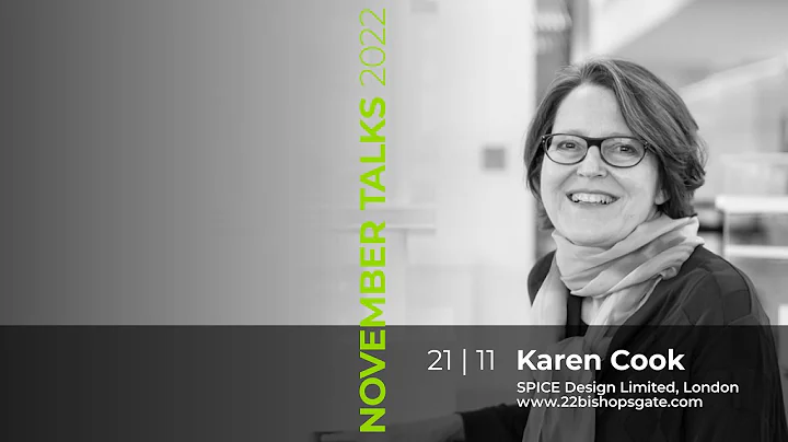 November Talks 2022: Karen Cook  22 Bishopsgate: A Vertical Village