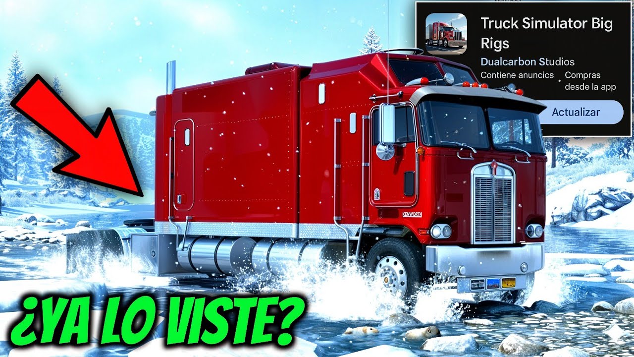 Lo que NADIE VIÓ del Nuevo Camión y Mapa en Truck Simulator Big Rigs 🤫