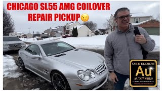 ✈️Chicago 👉Cincinnati - Mercedes SL55 AMG Meetup & Pickup