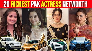 Top 20 Pakistani Actress Per Episode Salary & networth in 2026 🫣 || Pakistani Actress Networth
