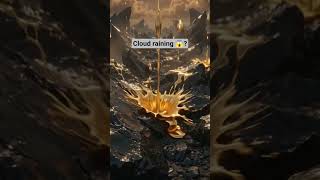 What If It Rained Pure Liquid GOLD? 😱 #shorts