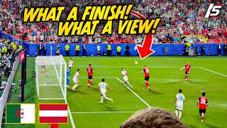 What a Finish - Algeria v Austria - Match Day Vlog