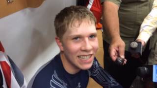 Dennis Cholowski 'ecstatic' at being drafted by Red Wings
