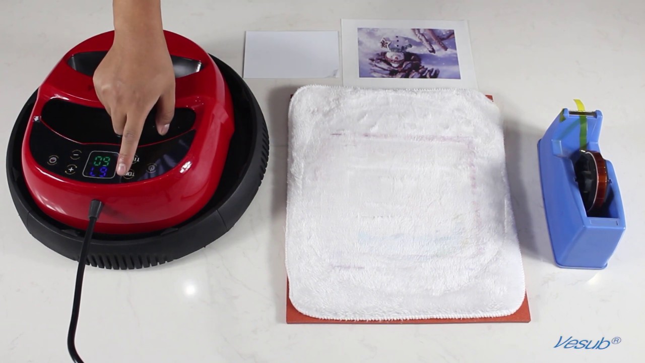 Vesub High Frequency Suspension Heat Press Machine Print Aluminum Sheet