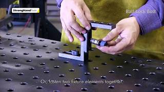 Famous Ball Lock Bolts let you setup fixtures quickly and easily! Profile