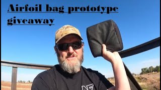 Prototype airfoil bag giveaway!