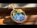 【UVレジン】星空の海作ってみた