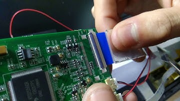 replug in the FPC cable